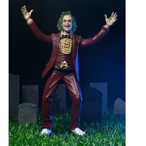 ToyShnip NECA Beetlejuice Red Tuxedo 7-Inch Action Figure — Action & Toy Figures