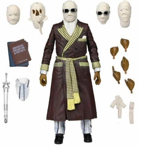 ToyShnip NECA Universal Monsters Ultimate The Invisible Man 7-In Action Figure — Action & Toy Figures