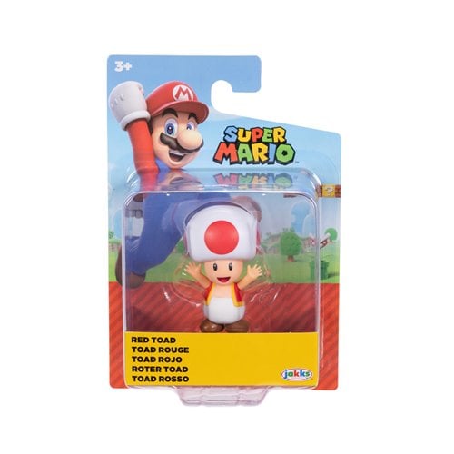 ToyShnip Nintendo 2 1/2-Inch Mini-Figure - Red Toad — Toys & Games