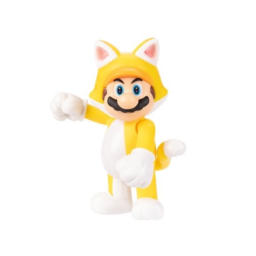 ToyShnip Nintendo Super Mario - 2 1/2" Mini-Figure - Cat Mario (Standing) — Toys & Games