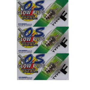 PowerHobby O.S. Type F Glow Plug Medium Four Stroke (3)