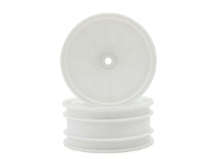 Kyosho 2.2 Dish Wheel (Front/White/ 2pcs)