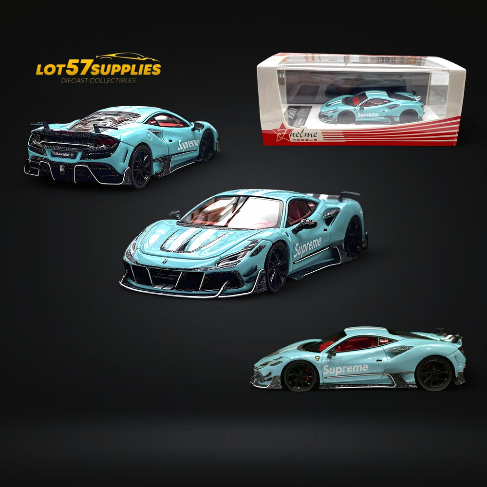 FuelMe Mansory F8XX Blue SUPRME 1:64 Resin Limited to 199 Pcs