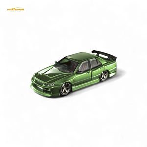 Mortal ER34 SKYLINE URAS Transparent Metallic Green 1:64
