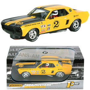 Pioneer 1968 Ford Mustang Notchback Scalextric DPR 1/32 Slot Car P069