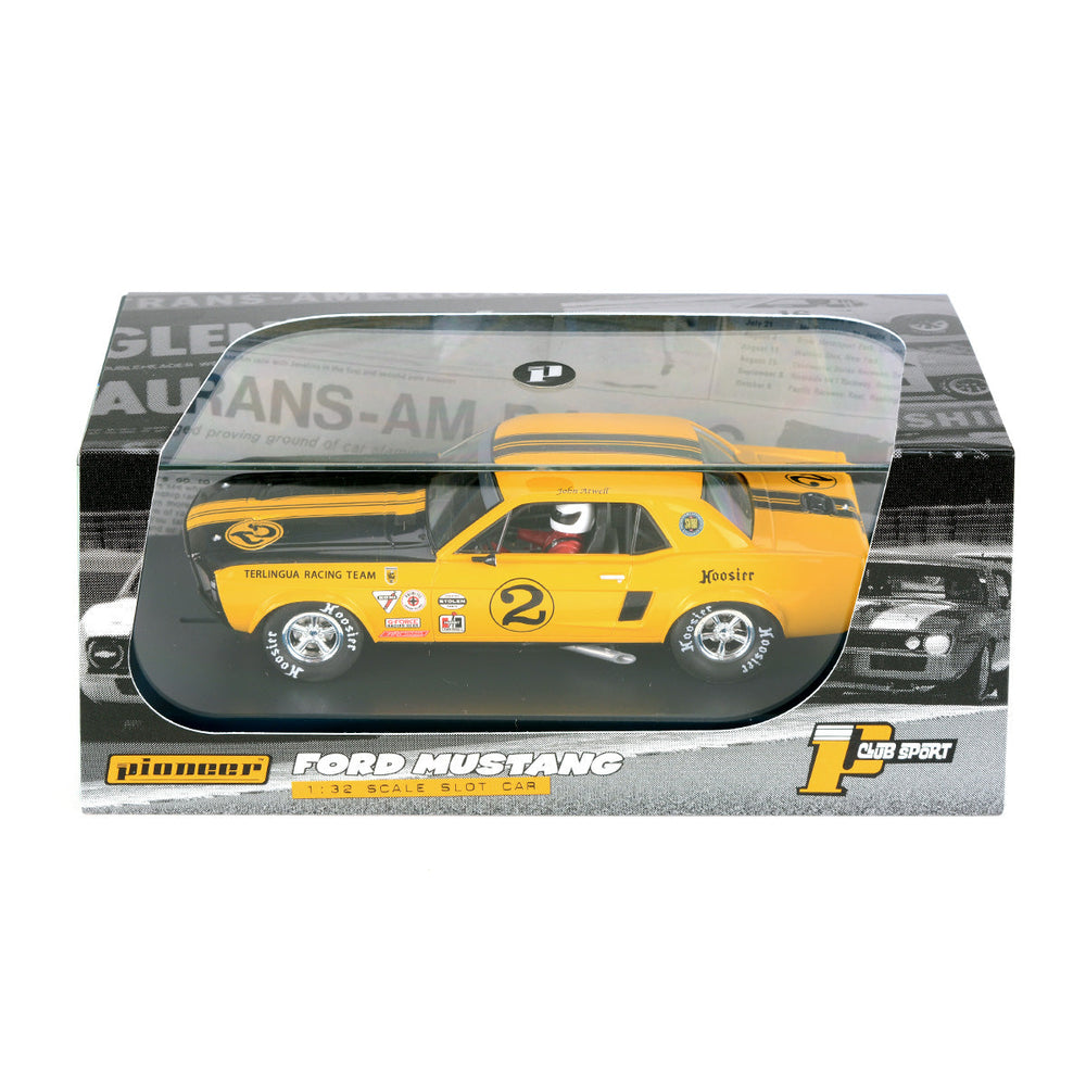 Pioneer 1968 Ford Mustang Notchback Scalextric DPR 1/32 Slot Car P069