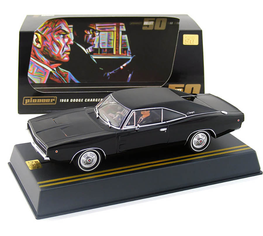 Pioneer BULLITT Assassins Dodge Charger 50th Anniversary slot Car Scalextric DPR