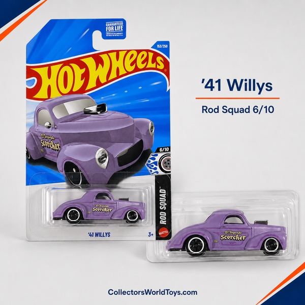 Hot Wheels '41 Willys | Rod Squad Series 6/10 - 153/250