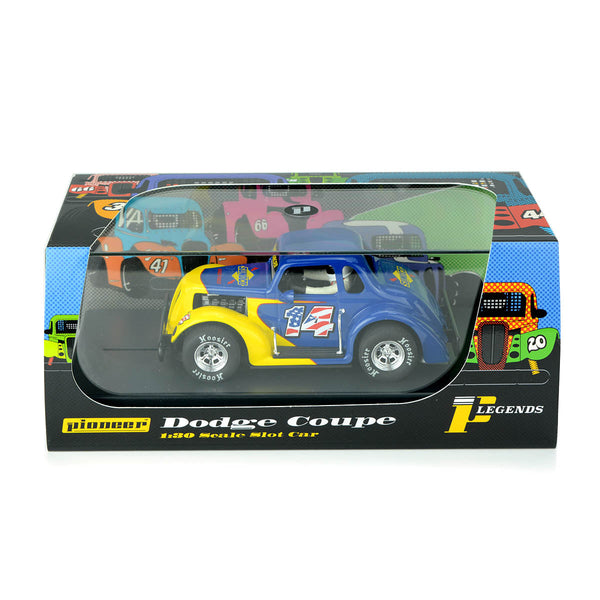 Pioneer 1937 Dodge Coupe Sunoco Legends Racer 1/32 slot Car Scalextric DPR P130