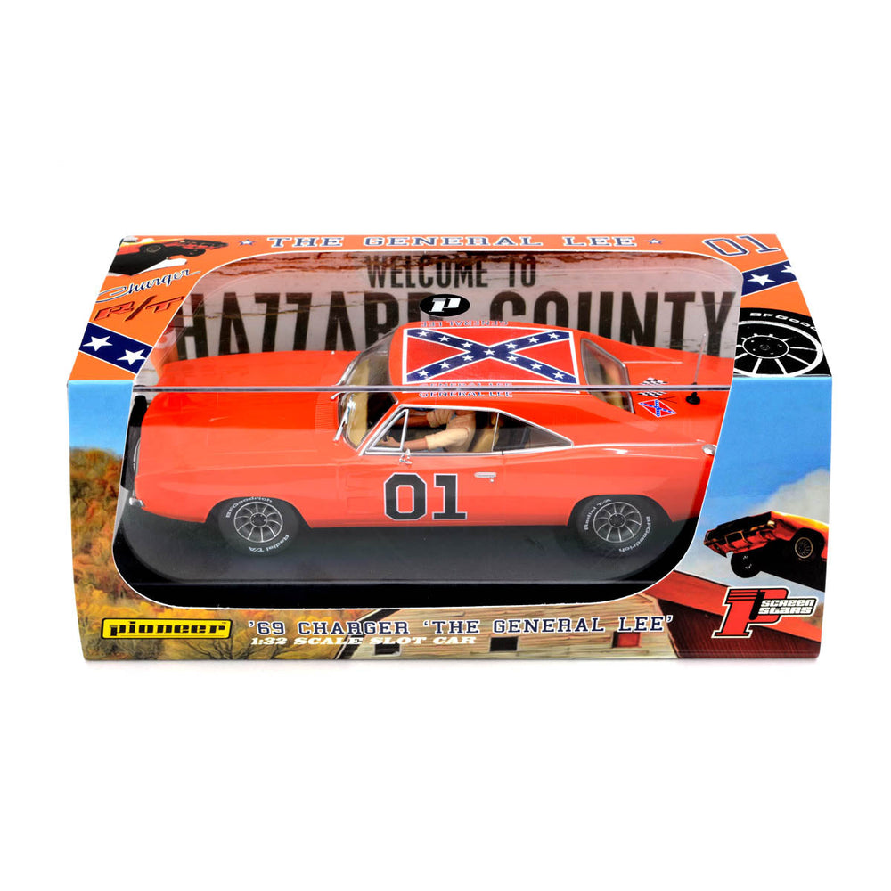 Pioneer Dukes of Hazzard General Lee Dodge Charger Scalextric 1/32 Slot Car DPR