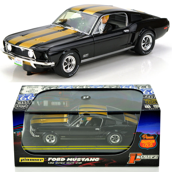 Pioneer 1968 Ford Mustang Fastback GT 1/32 Slot Car for Scalextric DPR P150
