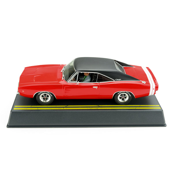 Pioneer 1968 Dodge Charger Hemi 426 Red P159 1/32 slot Car for Scaelxtric DPR