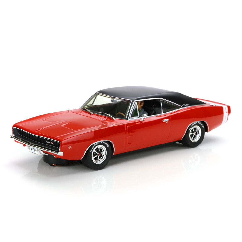 Pioneer 1968 Dodge Charger Hemi 426 Red P159 1/32 slot Car for Scaelxtric DPR