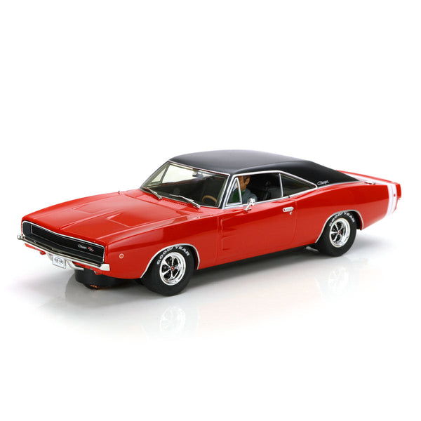 Pioneer 1968 Dodge Charger Hemi 426 Red P159 1/32 slot Car for Scaelxtric DPR