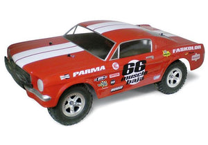 Parma 1247 1/10 Parma '66 Muscle Baja Short Course Drag Clear Body