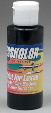 Parma 40001 Fasblack PSE Faskolor Water Based Airbrush Paint 2oz