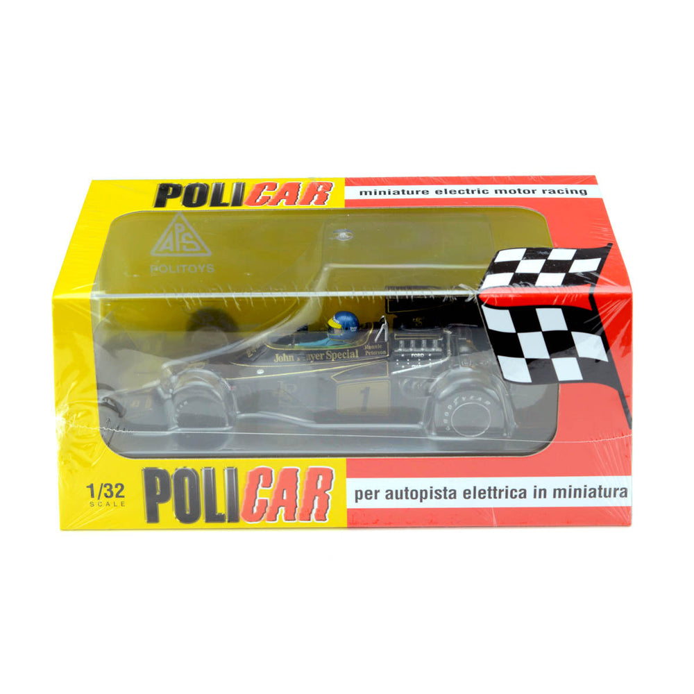 Policar Lotus 72E #1 JPS Monaco GP 1974 Winner Ronnie Peterson Slot Car
