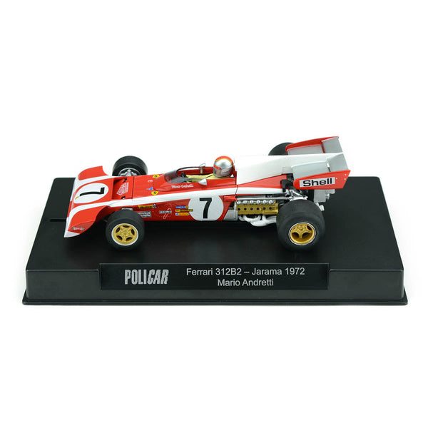Policar Ferrari 312B2 Spanish GP 1972 Mario Andretti 1/32 slot car CAR05C Slot.it