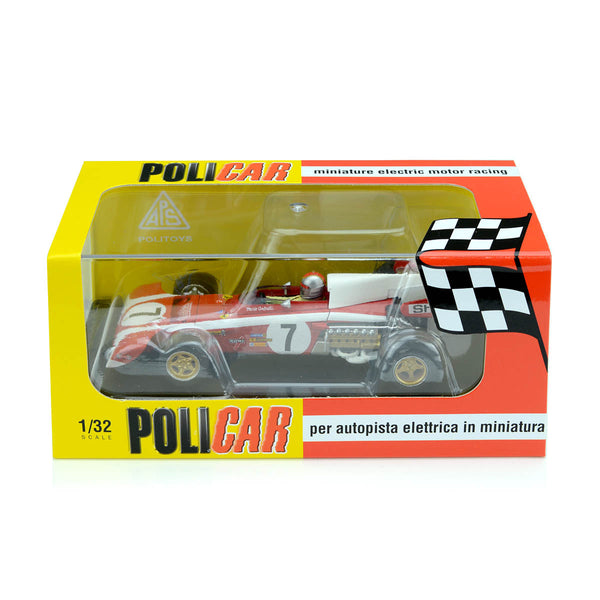 Policar Ferrari 312B2 Spanish GP 1972 Mario Andretti 1/32 slot car CAR05C Slot.it