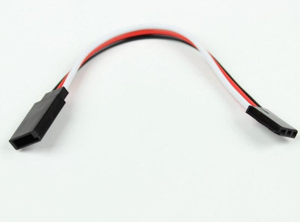 Powerhobby 4" Heavy Duty Servo Extension Wire Futaba Connector J 20AWG
