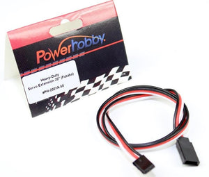 Powerhobby 20" Heavy Duty Servo Extension Wire Futaba Connector J 20AWG
