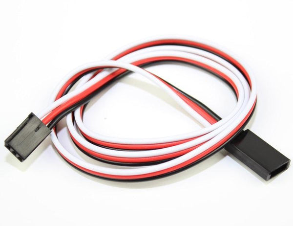 Powerhobby 24" Heavy Duty Servo Extension Wire Futaba Connector J 20AWG