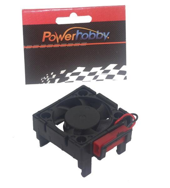 Powerhobby Cooling Fan FOR Traxxas Velineon VXL-3 ESC Black