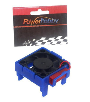 Powerhobby Cooling Fan FOR Traxxas Velineon VXL-3 ESC Blue