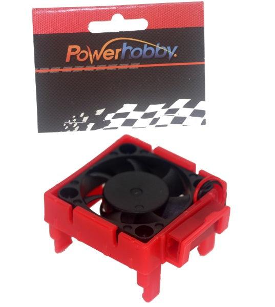 Powerhobby Cooling Fan FOR Traxxas Velineon VXL-3 ESC Red