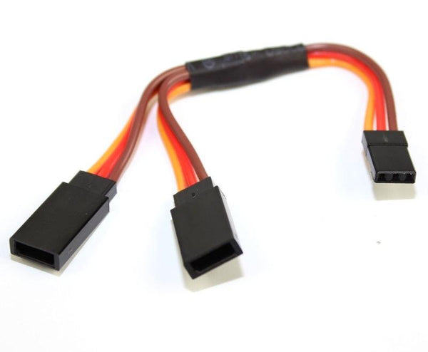 Powerhobby 3" Heavy Duty Y Servo Extension / Harness JR / Spektrum Connector