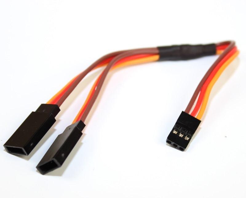 Powerhobby 6" Heavy Duty Y Servo Extension / Harness JR / Spektrum Connector