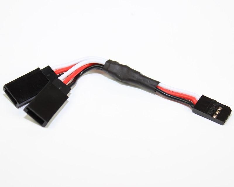 Powerhobby 3" Heavy Duty Y Servo Extension / Harness Futaba Connector