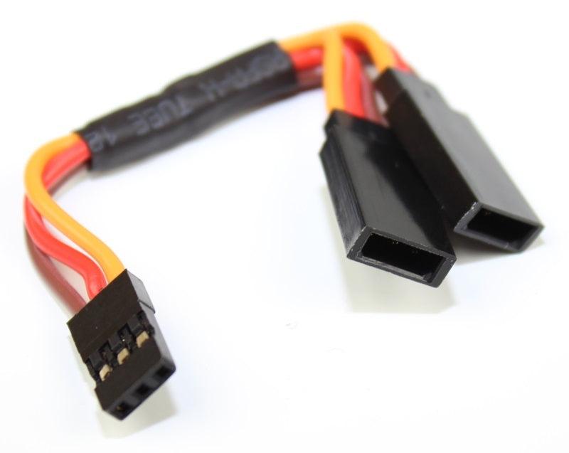 Powerhobby 3" Heavy Duty Y Servo Extension / Harness JR / Spektrum Connector