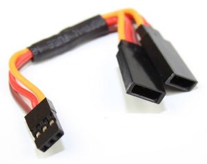 Powerhobby 3" Heavy Duty Y Servo Extension / Harness JR / Spektrum Connector