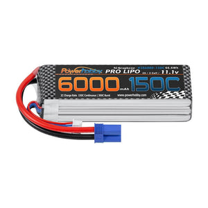 Powerhobby XTREME 3S 11.1V 6000mah 150c-300C Lipo Battery W EC5 3-Cell