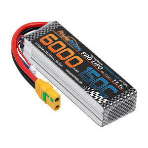 Powerhobby XTREME 3S 11.1V 6000mah 150c-300C Lipo Battery W XT90 3-Cell