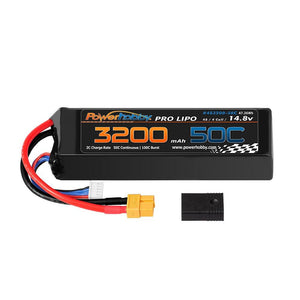 Powerhobby 4s 14.8v 3200mah 50c Lipo Battery w XT60 Plug