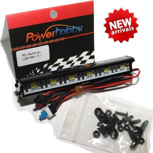 Powerhobby 6 LED 102mm RC Aluminum Light Bar Kit
