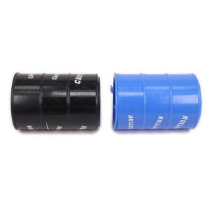 Powerhobby Black / Blue Barrel Rock Crawler Accessory SCX10 Wraith
