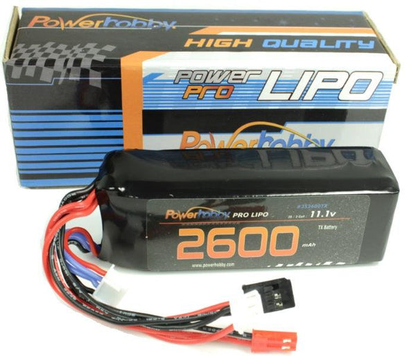 Powerhobby 3s 2600mah 3c Frsky Taranis X9D  Radio /  Transmitter Lipo Battery