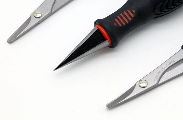 Powerhobby RC Body Tools Reamer & Scissors Set Curved Straight