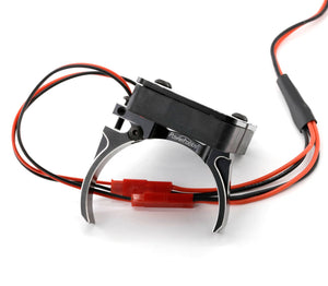 Powerhobby Aluminum Dual High Speed Cooling Fans BLACK Castle Creations 1100kV