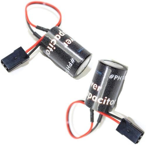 Powerhobby Glitch Buster Power Capacitor (2) Savox Hitec Futaba Spektrum