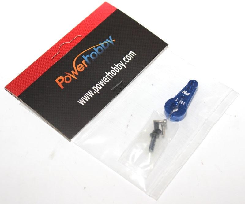 Powerhobby Aluminum 25T Servo Horn Blue FOR Futaba Savox Axial Type AX30836