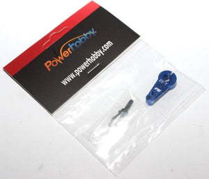 Powerhobby 23T Aluminum Servo Arm / Horn JR / Airtronics & KO Blue