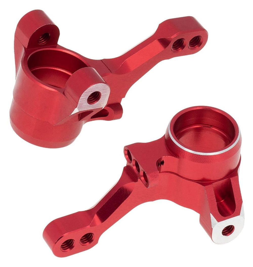 PowerHobby Aluminum Front Steering Knuckles FOR Traxxas 4-Tec 2.0 3.0 Red