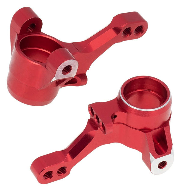 PowerHobby Aluminum Front Steering Knuckles FOR Traxxas 4-Tec 2.0 3.0 Red