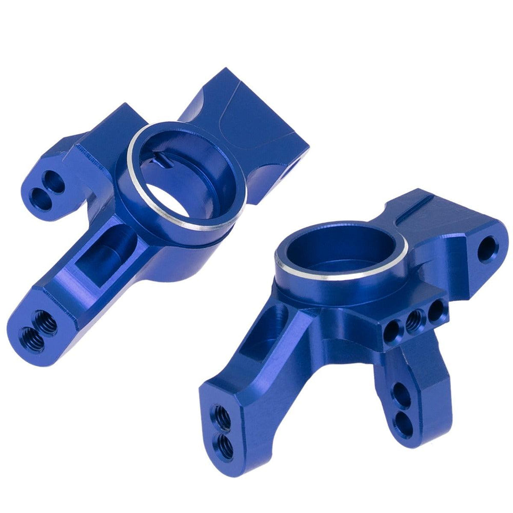 PowerHobby Aluminum Rear Carriers stub axle FOR Traxxas 4Tec 2.0 3.0 Blue
