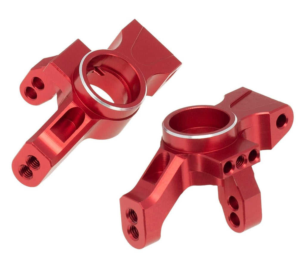 PowerHobby Aluminum Rear Carriers stub axle FOR Traxxas 4-Tec 2.0 3.0 Red