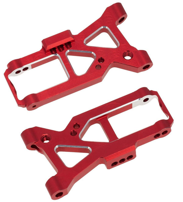 PowerHobby Aluminum Front lower Suspension Arm FOR Traxxas 4-Tec 2.0 3.0 Red